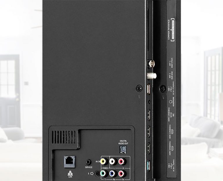 HisenseH43N5300rearpanelconnections ReviewLive