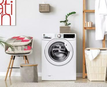 Hoover H3W68TME Washing Machine Set up in house