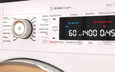 Bosch washing machine LED display