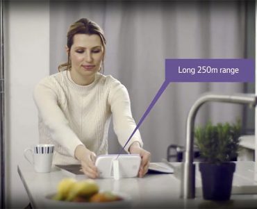 BT video baby monitor 600 comes with 250m range