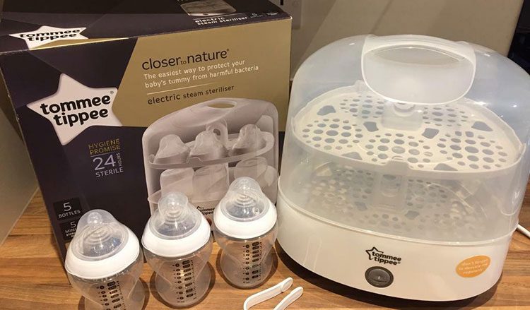 Tommee Tippee Electric Steam Steriliser Set Review - ReviewLive
